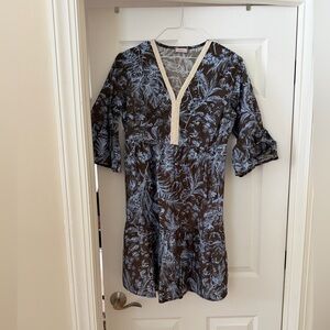 Saiph Blue Floral Dress